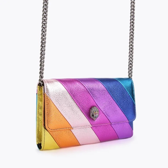 Kurt Geiger Handbags - B2-KURT GEIGER LONDON-KENSINGTON WALLET ON CHAIN-minor imperfections